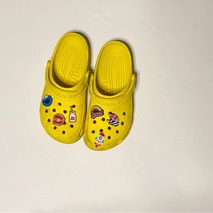 Yellow crocs